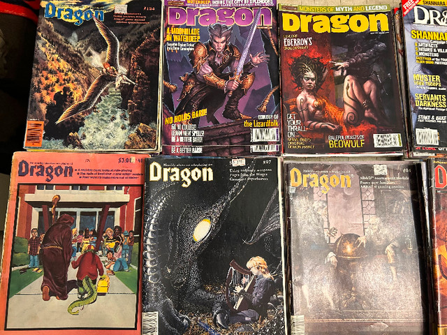 150 Dragon Magazines in Toys & Games in Prince George - Image 3