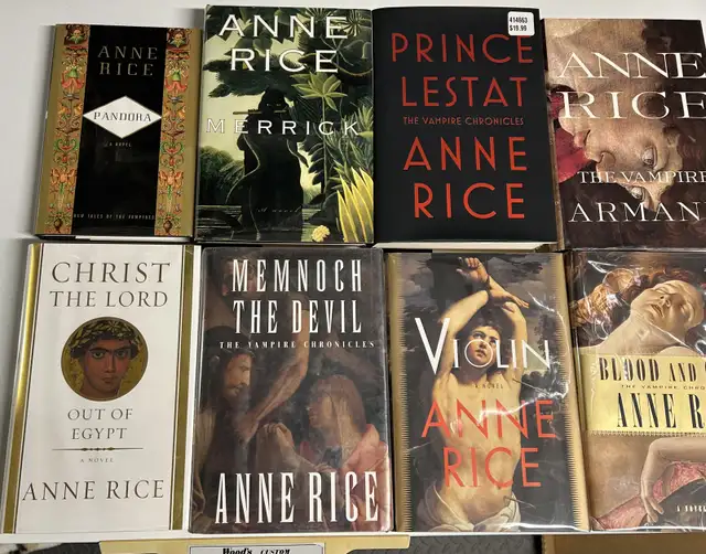 8 Hardcovers by Anne Rice in Fiction in Windsor Region - Image 3