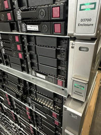 HPE D3700 Storage Enclosure QW967 No HDD 2x 12Gb SAS Controller