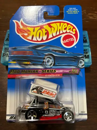 Hot Wheels Card says 1999 2000 Edition. Collector #019 Slideout. Mad Max Series #3 of 4. I have one...