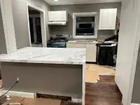 Quartz and Granite Marble Kitchen Countertops 