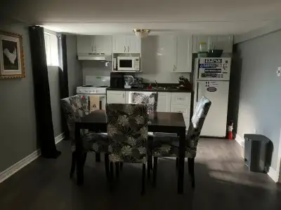 Cozy all-inclusive 1 bedroom for rent in sought-after Hull sector. Located in the basement of a char...