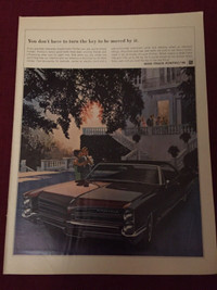 1966 Pontiac Bonneville Original Ad