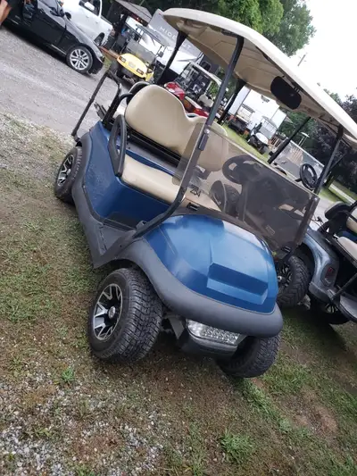 Golfcart/ club cart precedent Golf cart runs mint 2020 batterysvl 48 volt Electric not gas No work i...