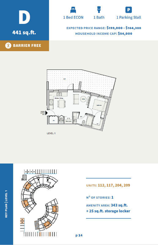 1 bed ECON - Northern Community Land Trust Society - 84 Rampart in Condos for Sale in Whitehorse