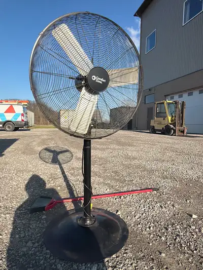 Comfort Zone CZHVP30 30" High Velocity Industrial Pedestal Fan, View more