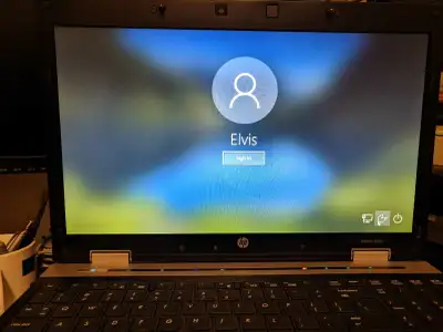 HP Elitebook laptop, View more