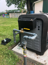 Gas Pool Heater Installation