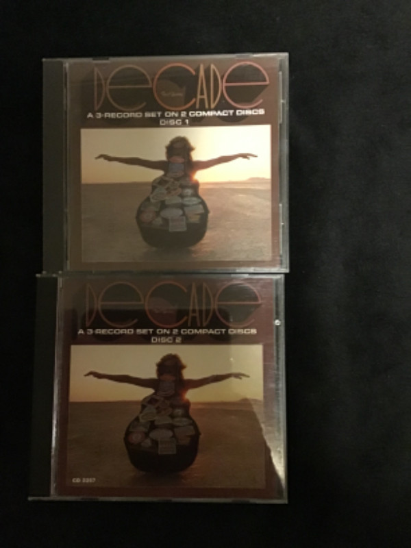 Cd Neil young decade disc 1 and disc 2 in CDs, DVDs & Blu-ray in Mississauga / Peel Region