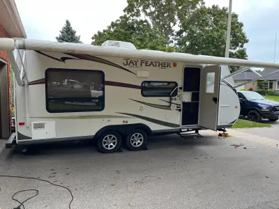 2011 Jayco X213 Everything works perfectly. Over sized Queen bed (power) slide out. Full bathroom. J...