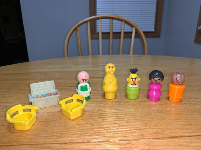 Vintage fisher price little people Sesame Street lot in Toys & Games in St. Catharines