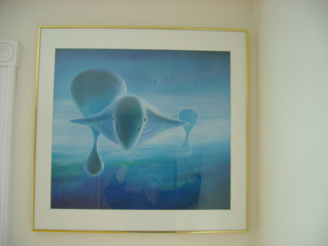 ORIGINAL HAND PAINTED PASTEL PAINTING size 23 in x 24 in in Arts & Collectibles in Ottawa - Image 3