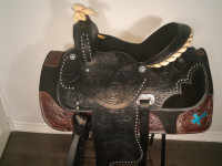 Horse Saddle & Saddle Pad
