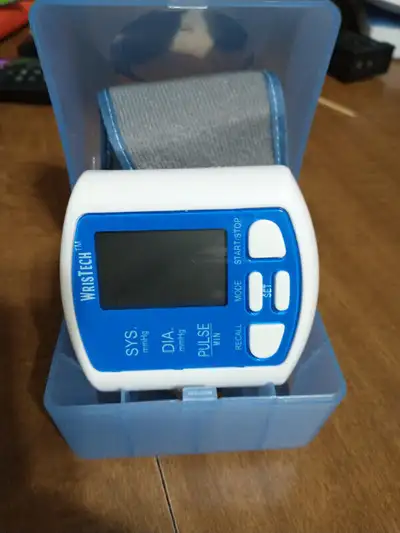 Wrist mount blood pressure monitor, View more