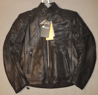 Triumph Arno Quilted Leather Jacket 