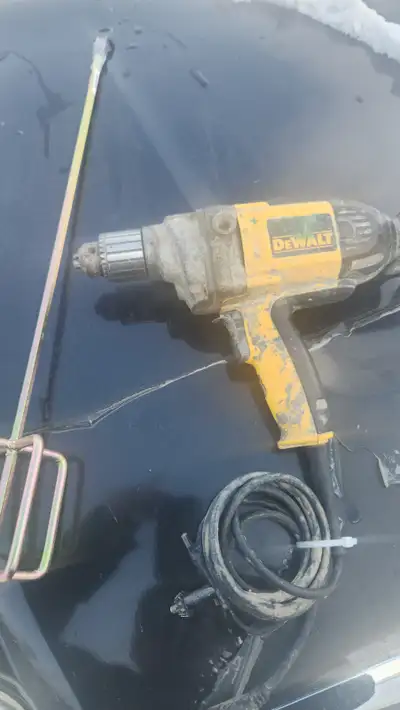 dewalt mixing drill and spade 95$ cash, View more