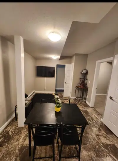 Features: - 1 bed, 1 bath basement with separate entrance. - Available in kessington, West side of s...