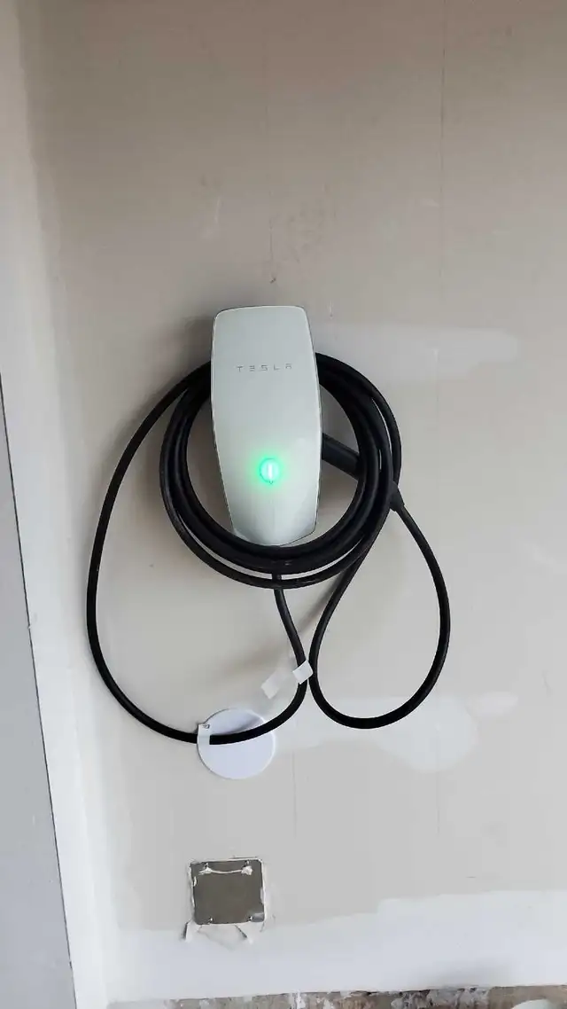 Tesla Charger Install