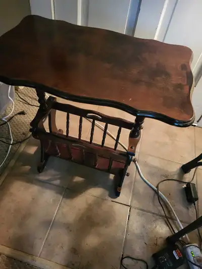 MCM Magazine End Table, View more