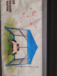 Pop up Tent picnic table Canopy