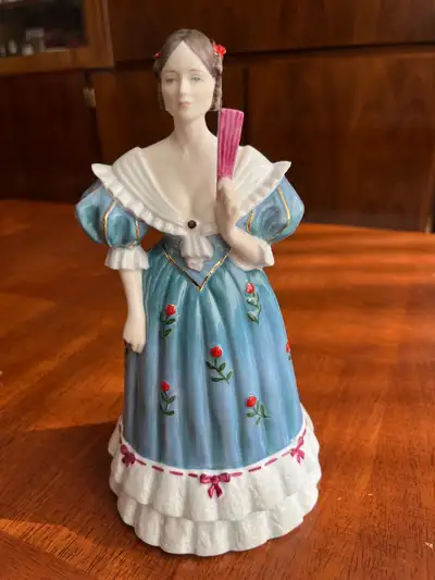 Coalport figurine ‘Laura Secord’ 8.5” tall, View more