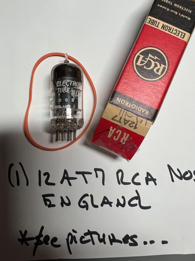 Tube 12AT7 RCA England NOS, View more