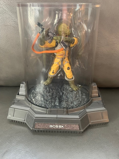 STAR WARS TITANIUM SERIES DIE-CAST *BOSSK* FIGURE WITH DISPLAY in Arts & Collectibles in City of Halifax