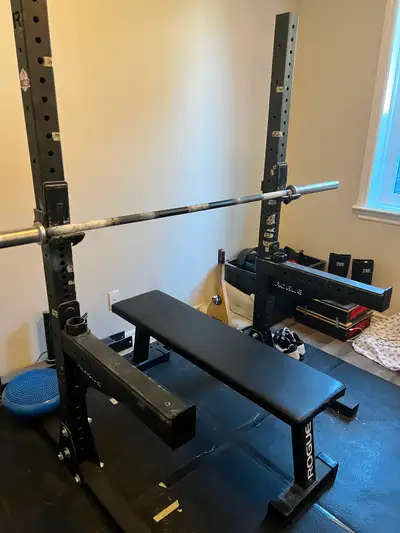 Powerlifting Equipment - Rack, Bar, Bench, Belt, Weights, View more