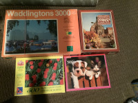 4 Complete Jigsaw Puzzles $5 for all