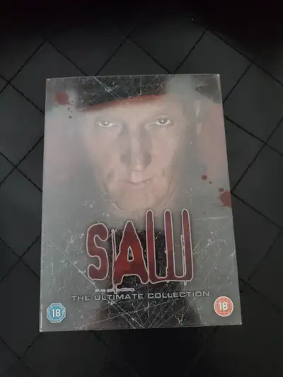 Some issues with the packaging but overall in good condition Includes: 6 DVDs and a disc space for t...