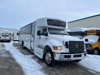 2015 Ford F650 Diesel Executive Shuttle Bus - 22 Passengers