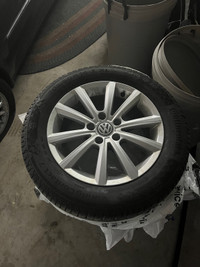 New Winter Tire Set with Rims