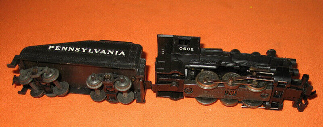 HO Train Locomotive & Tender Pennsylvania #0602 -  (Lot#15) in Hobbies & Crafts in Edmonton - Image 2