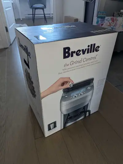 Breville Coffee Maker machine with Grinder (BDC650BSS), View more