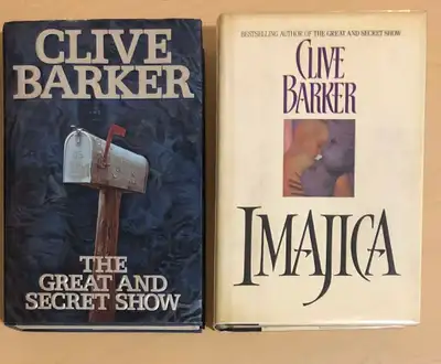 Clive Barker Novels (various prices) Galilee Coldheart Canyon+, View more