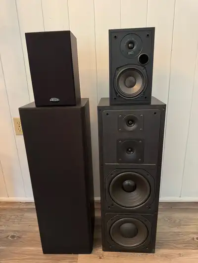Polkaudio bookshelf speakers , View more