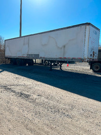 53 foot dry van trailer storage dry