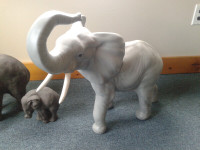 Porcelain & Pottery Antique Chinese Elephant Statues Sculpture