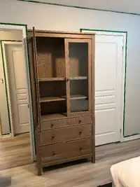 IKEA dresser and shelf