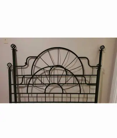 Queen size bed frame in good condition need it gone asap Pick up only