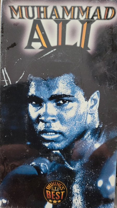 Muhammed Ali - unopened vhs tape + 3 other sports tapes job lot in Arts & Collectibles in Barrie