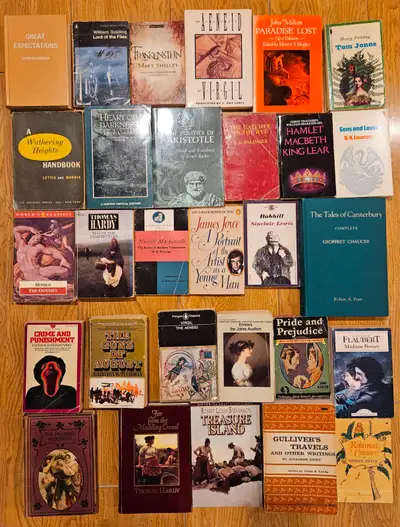 The best collection of classics. Great Expectations - Charles Dickens Lord of the Flies- William Gol...