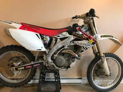 For sale 2007 Honda CRF 450R. Good condition. Asking $3,000. If interested call 709-728-7982.