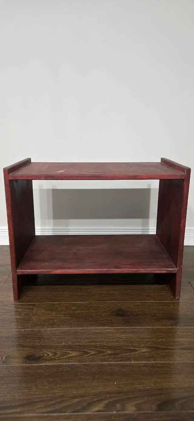 Red Wooden Shelf in Bookcases & Shelving Units in Hamilton - Image 2
