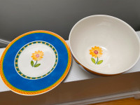 Villeroy & Boch Twist Clea Bowl & Plate Set