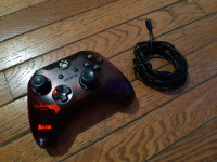 XBOX ONE WIRED CONTROLLER 10FT CABLE/THUMB GRIP/NO DRIFT$15 FIRM