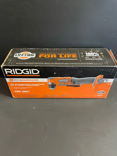 RIDGID R87701B Right Angle Drill In Box, View more