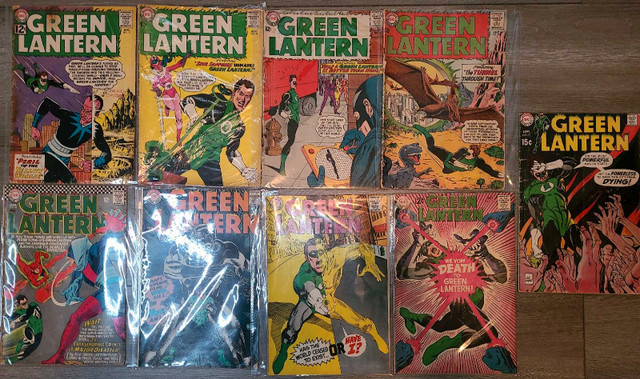 Green Lantern Comic Lot  in Arts & Collectibles in Hamilton