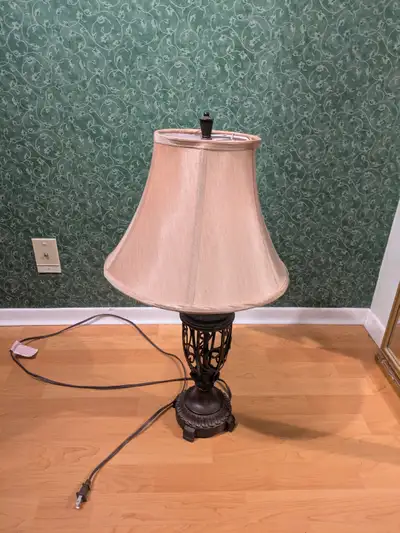 Classic Decorative Table Lamp with Fabric Shade, View more