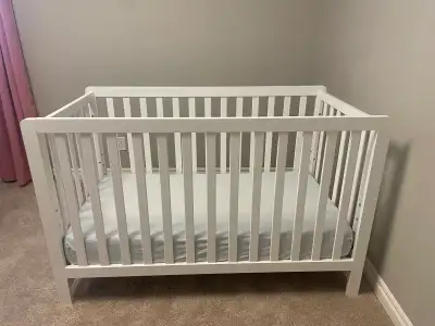 Baby crib and mattress, View more